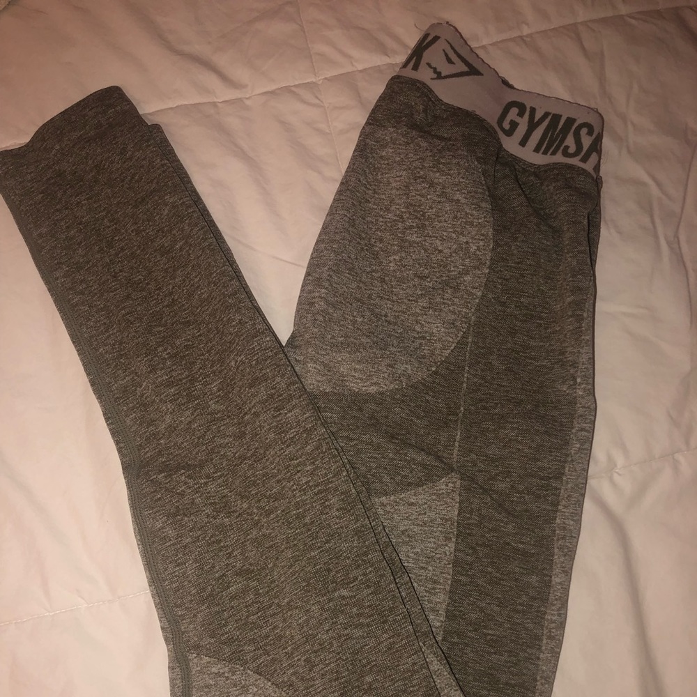 Gymshark Flex Leggings - Khaki/Sand